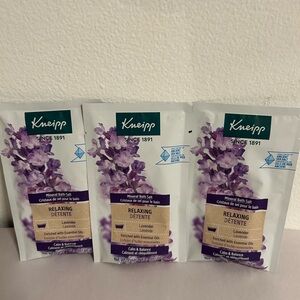 Kneipp Relaxing Lavender Mineral Bath Salt Mini - 2.12 oz, Pack of 3